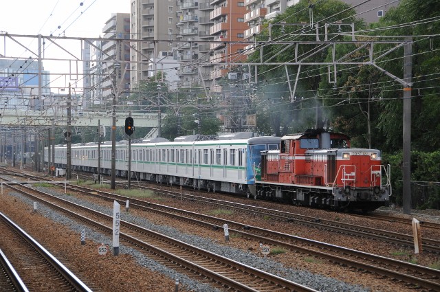9866レ 東京メトロ 16000系(千代田線) 甲種輸送 | naoの 9866レ 東京メトロ 16000系(千代田線) 甲種輸送 | naoの