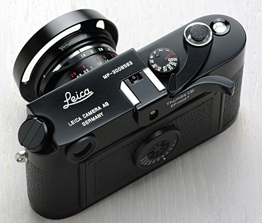 ライカM8,M9用 マッチテクニカル サムズアップ model 1 CS - カメラ