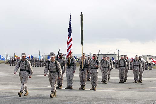Marine Fighter Attack Squadron 212 - Cadre Ceremony