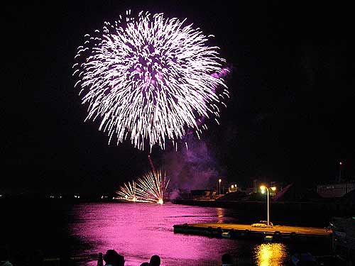 岩国港 花火大会2007