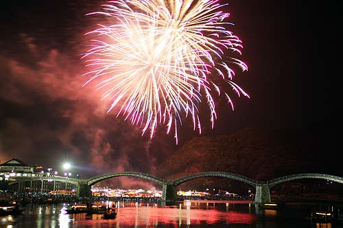 第40回錦川水の祭典花火大会