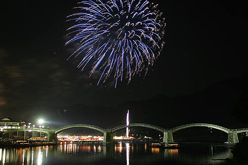 第40回錦川水の祭典花火大会