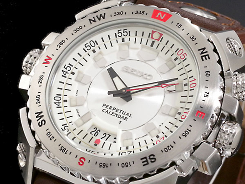 SEIKO セイコー腕時計 パーペチュアルカレンダー (SNQ041P1)