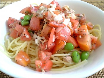 冷製パスタ