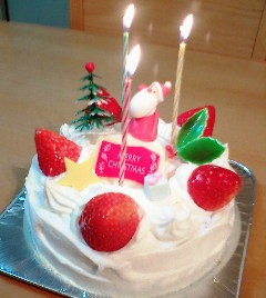 ２００６ クリスマスケーキ おなかいっぱい ラスベガスとスイーツ 楽天ブログ