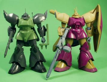 バンダイ 1/144 HGUC ゲルググマリーネ 仮組みレビュー