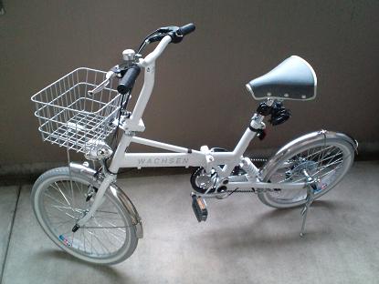 折りたたみ自転車 『WACHSEN』 | しろぷじょー307徒然日記 - 楽天ブログ