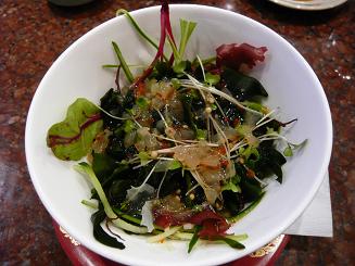 銚子丸　海草サラダ