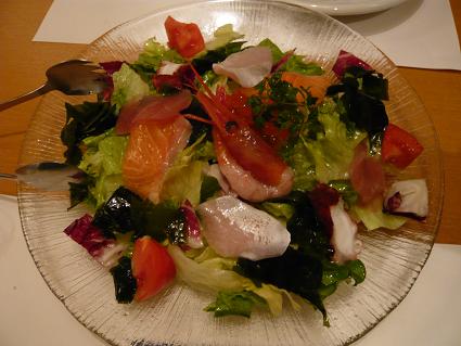 日本海庄や　海鮮サラダ