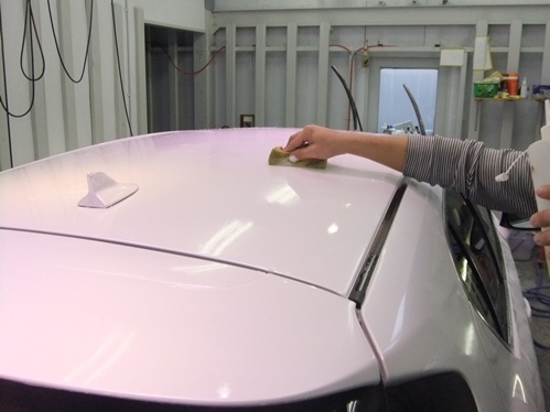 洗車 レクサスCT 大坂 ビッグウエスト