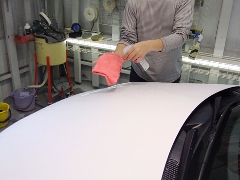 洗車 レクサスCT 大坂 ビッグウエスト