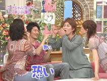 松浦亜弥さんブログ 080428メレンゲの気持ちより チュー運動w.jpg