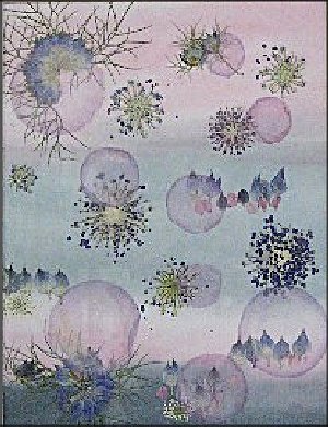 人気のファッションブランド！ シャボン玉の押し花額 楽天ブログ - あとりえ花時計日記 | 絵画