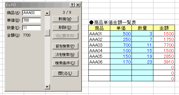 エクセルの活用 オートフィル フォーム データ入力 小鳥の呟き 楽天ブログ