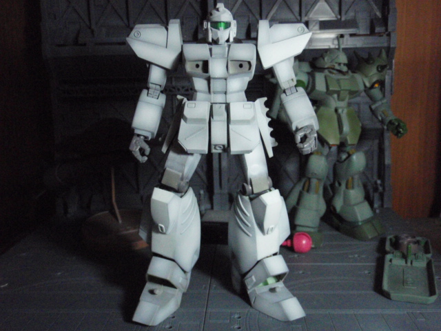 ☆ 1/100 ヘビーガン 小改造塗装完成品（旧キット ガンダムF91）