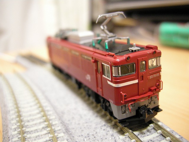TOMIX ED79シングルアームパンタ完成？！ | 海山田高原鉄道へ