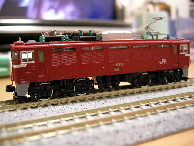 TOMIX ED79シングルアームパンタ完成？！ | 海山田高原鉄道へ
