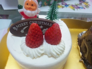 ボンとらやのクリスマスケーキとケンタのチキン ひろちんの新婚ダイアリー 楽天ブログ