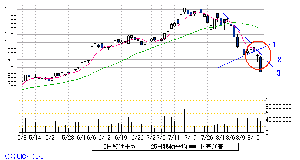 丸紅日足8/17