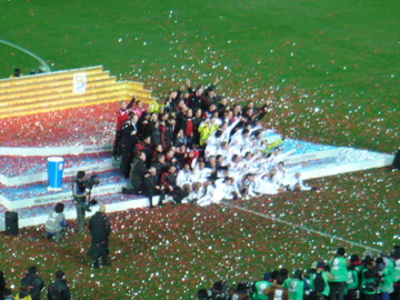 FIFAクラブW杯2007:決勝 ミランのセレモニー
