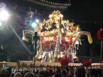 提灯祭り宵宮:屋台練りチョーサ!
