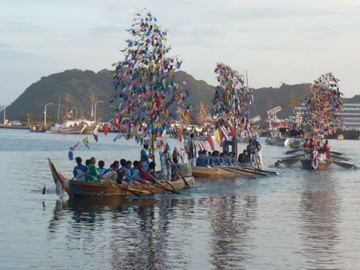 勝浦八幡神社・例大祭:舟渡御