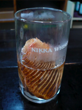 オニカサゴのひれ酒
