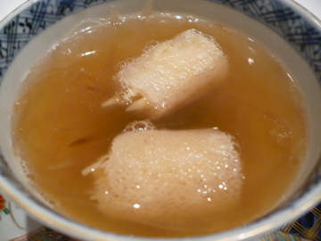 イタチザメのスープ@開化亭サロン