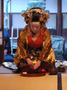 太夫のお点前