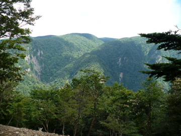 西大台・展望台2