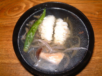 鱧のお吸い物@枝魯枝魯2007年7月