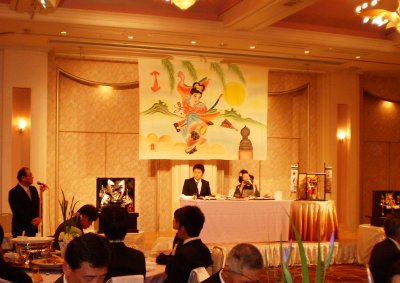 初節句祝い会場風景