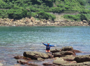 海だ!
