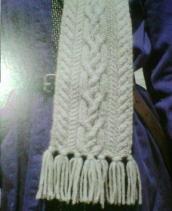 アラン模様のマフラー編みはじめ 手作り 編み物 大好きtmt 楽天ブログ