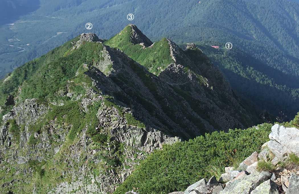 西穂高縦走(2) てくてく・・・淡路島 楽天ブログ