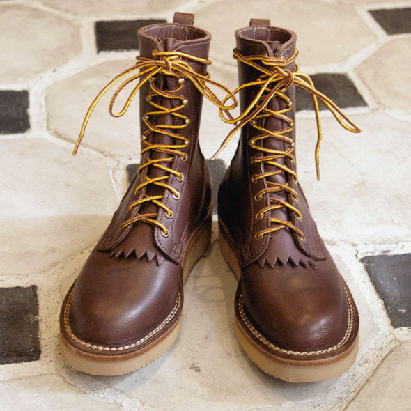 nicks handmade boots moc toe