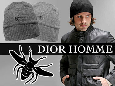 Dior Homme（ディオール オム）のニット帽！BEE（蜂） ニットキャップ