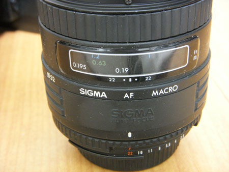 Nikon用 50mm f2.8 SIGMA af マクロ