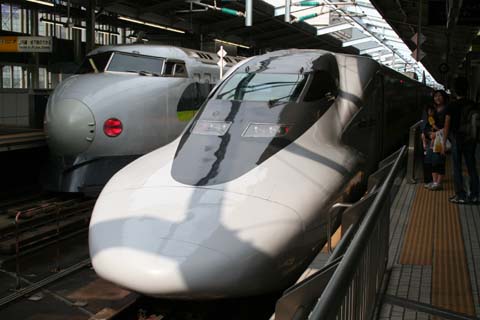 山陽新幹線・ひかりレールスター（２００７年６月９日）