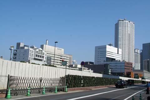 京阪・中之島線・中之島駅・外の風景（２００８年１０月１９日）