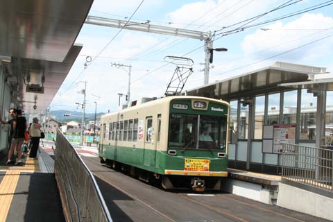 京福電気鉄道・嵐山本線・嵐電天神川駅（２００８年８月１６日）