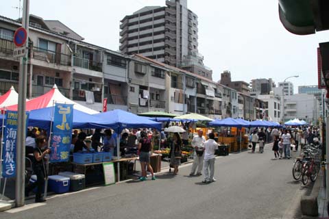 堺魚市場・イベント・会場（２００９年５月１０日）