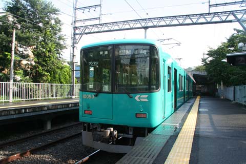 京阪・交野線・私市駅（２００９年８月１日）