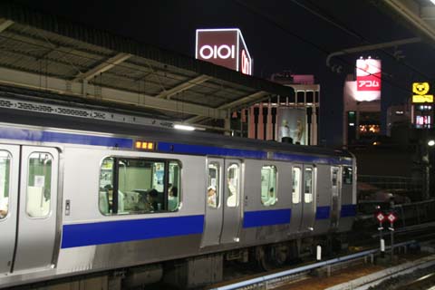 ＪＲ東日本・上野駅・常磐線（２００８年８月１４日）