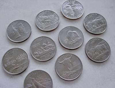 The 50 State Quarters 50州クオーター（25セント）硬貨 | 猫 と