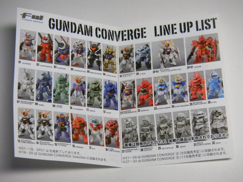 GUNDAM CONVERGE #版 オリジン〜ファースト関連 31体『3年保証』