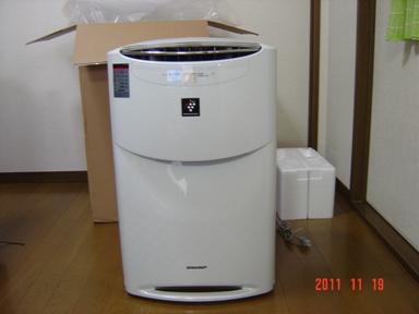 プラズマクラスター本体横
