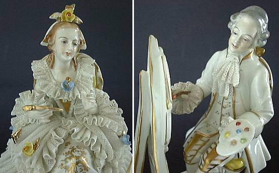 sitzendorfer ジッツェンドルファ 陶器 レースドール Amazon.co.jp: Sitzendorferジッツェンドルファ レースドール