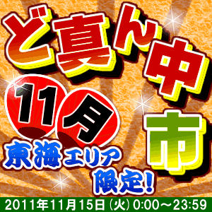 11月15日 ど真ん中市