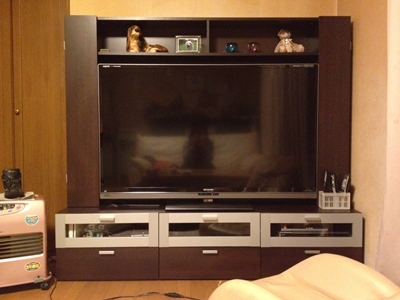 自宅テレビ